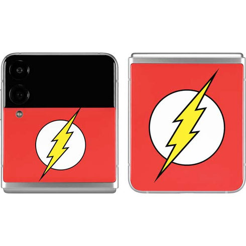 DC Comics The Flash Original Emblem Galaxy Z Flip4 5G Skin